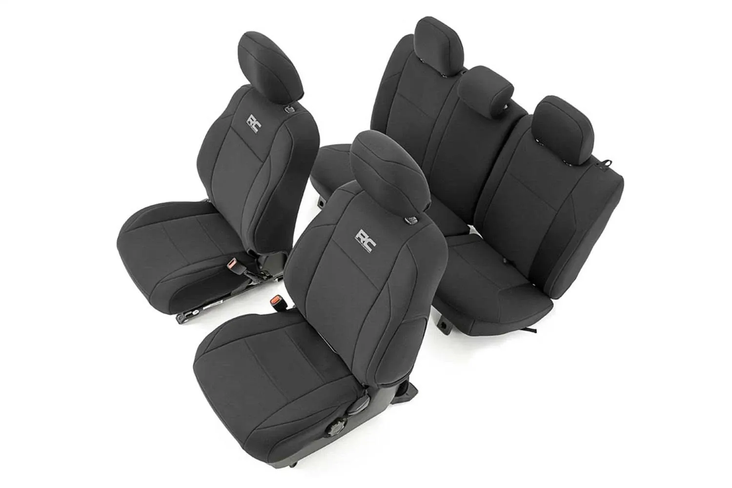 Rough Country Toyota Neoprene Front Rear Seat Covers 91031