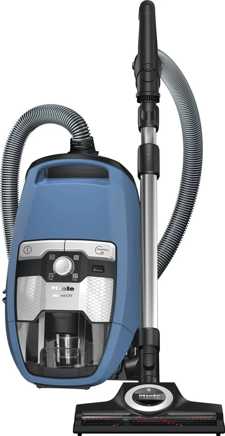 Miele - Blizzard CX1 Turbo Team - Bagless Canister Vacuum