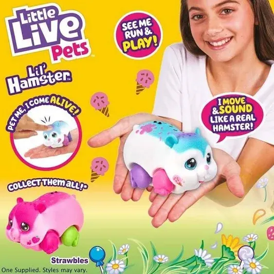 Little Live Pets - Lil' Hamster - Sprinkz