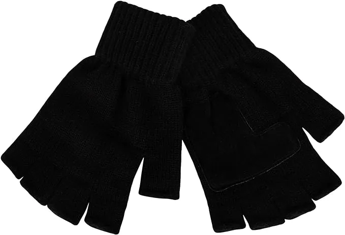 Levi's Men's Knit Fingerless Gloves