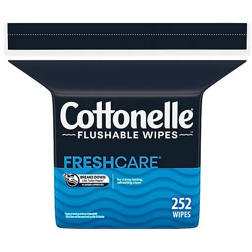 Cottonelle Flushable Cleansing Cloths Fresh Care - 252 CT