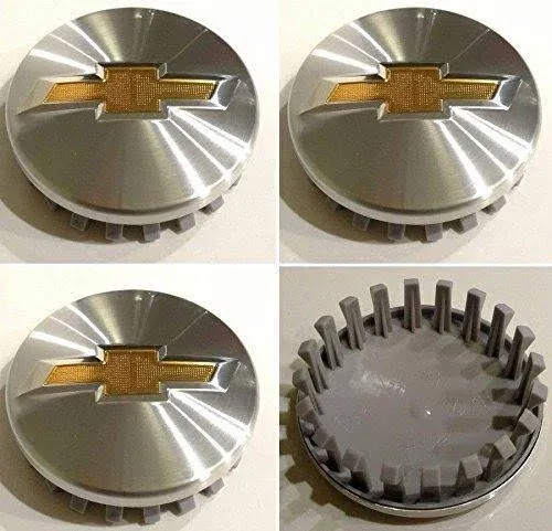 Autocaps CV009 Gosweet 4X Four Pieces Chrome Wheel Center Hub Caps Chevrolet ...