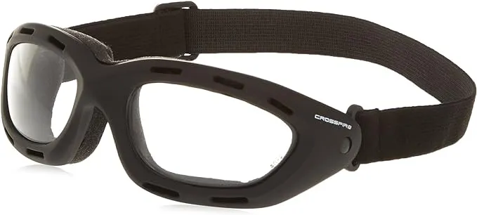 Crossfire 91351AF Element Safety Goggles Clear Anti-Fog Lens - Frame