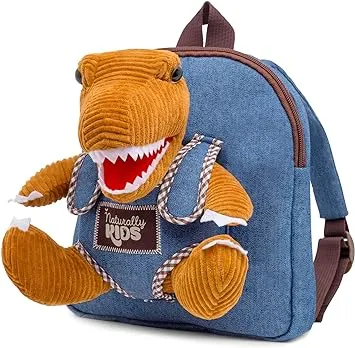 Mini Backpack for Kids w Dinosaur Toy, Mini Backpack for Toddler Boys, Gift for 2 3 4 5 Year Old Girl Boy