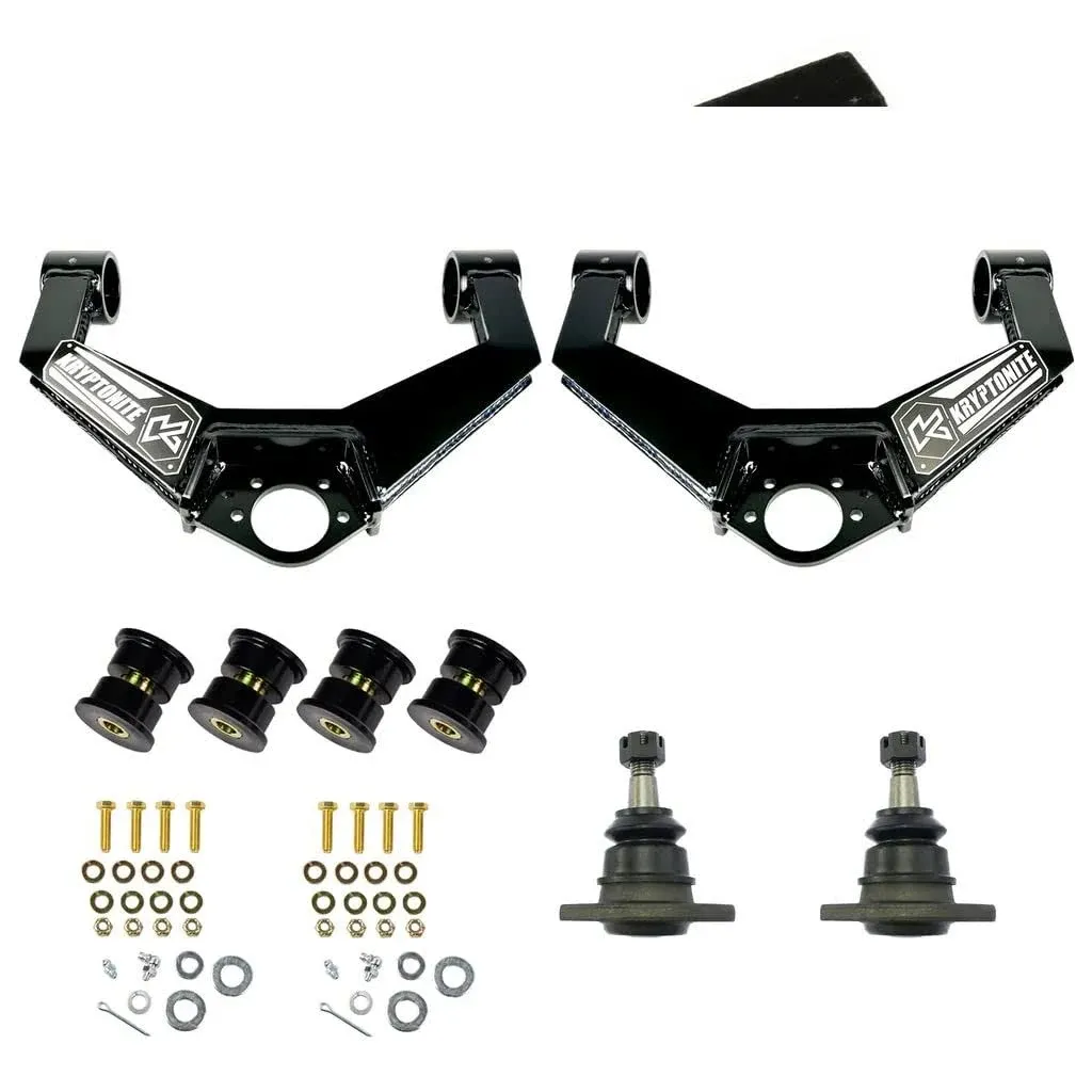 Kryptonite Heavy Duty Upper Control Arm Kit KRUCA20 Compatible with 2020-2024 Chevy Silverado/GMC Sierra 2500HD 3500HD