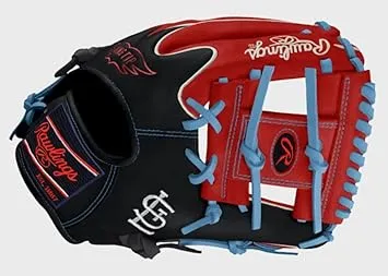 Rawlings | Heart of The Hide MLB Team Logo Baseball Glove | All MLB Team Options Available