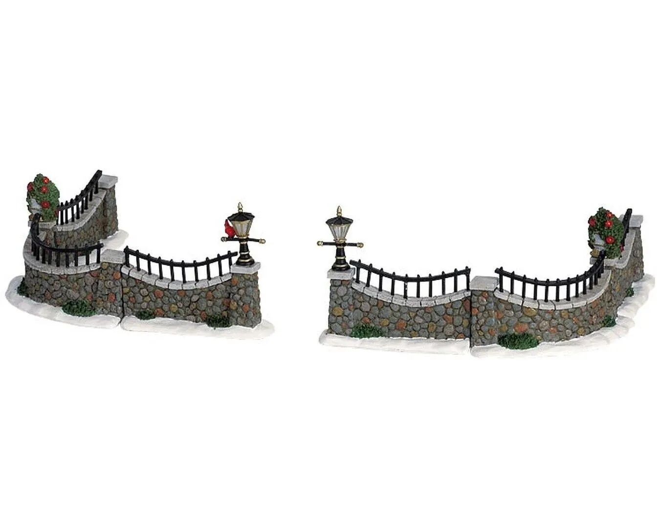 Lemax General Products Village Accessory Stone Wall, Set of 6 63576