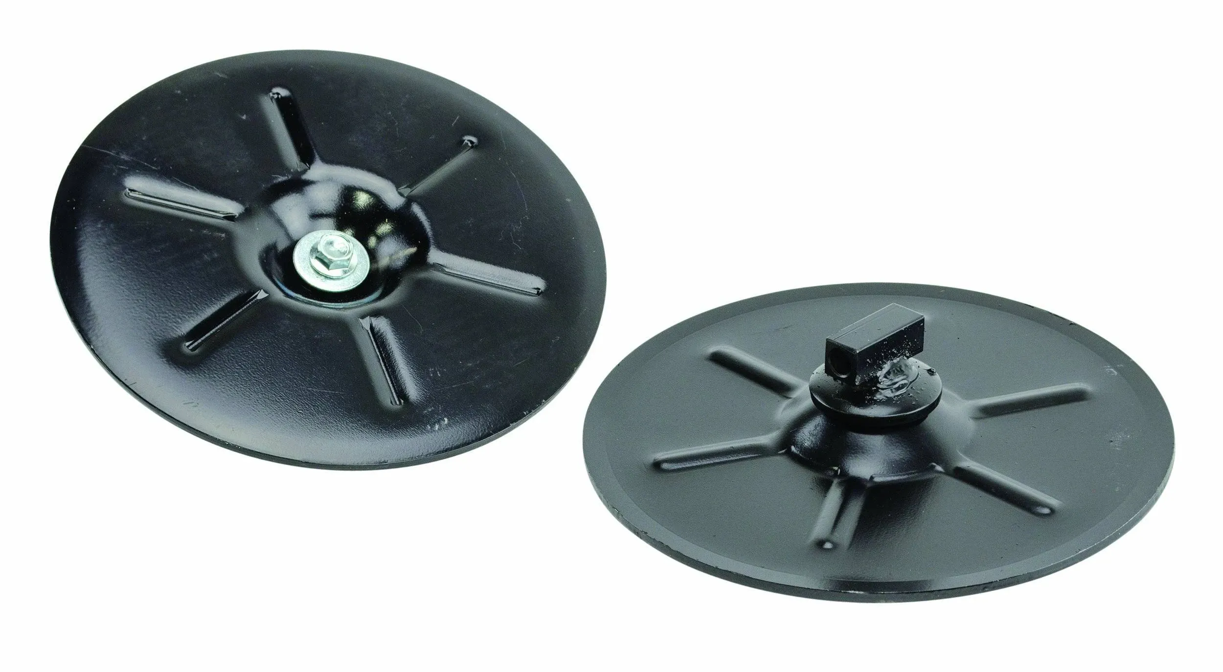 Lippert Components - 314667 9" Round Landing Gear Foot Pad - 2 Pack