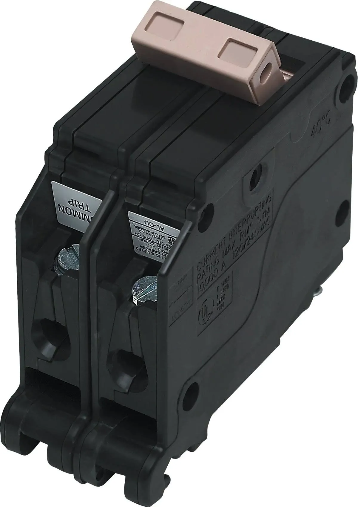 Cutler Hammer CH250 2-Pole 50-Amp Circuit Breaker 