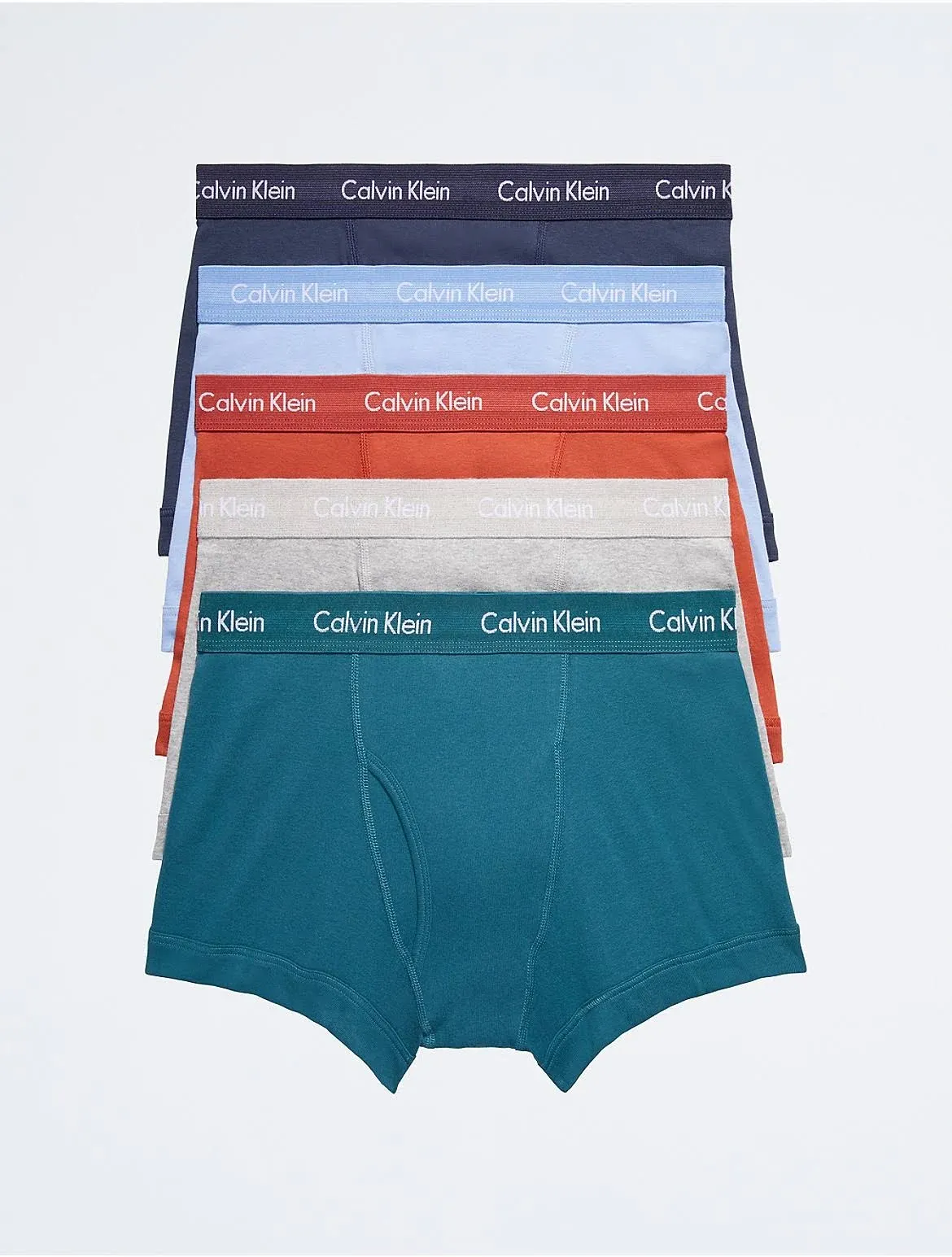 Calvin Klein Men's Cotton Classics 5-Pack Trunk