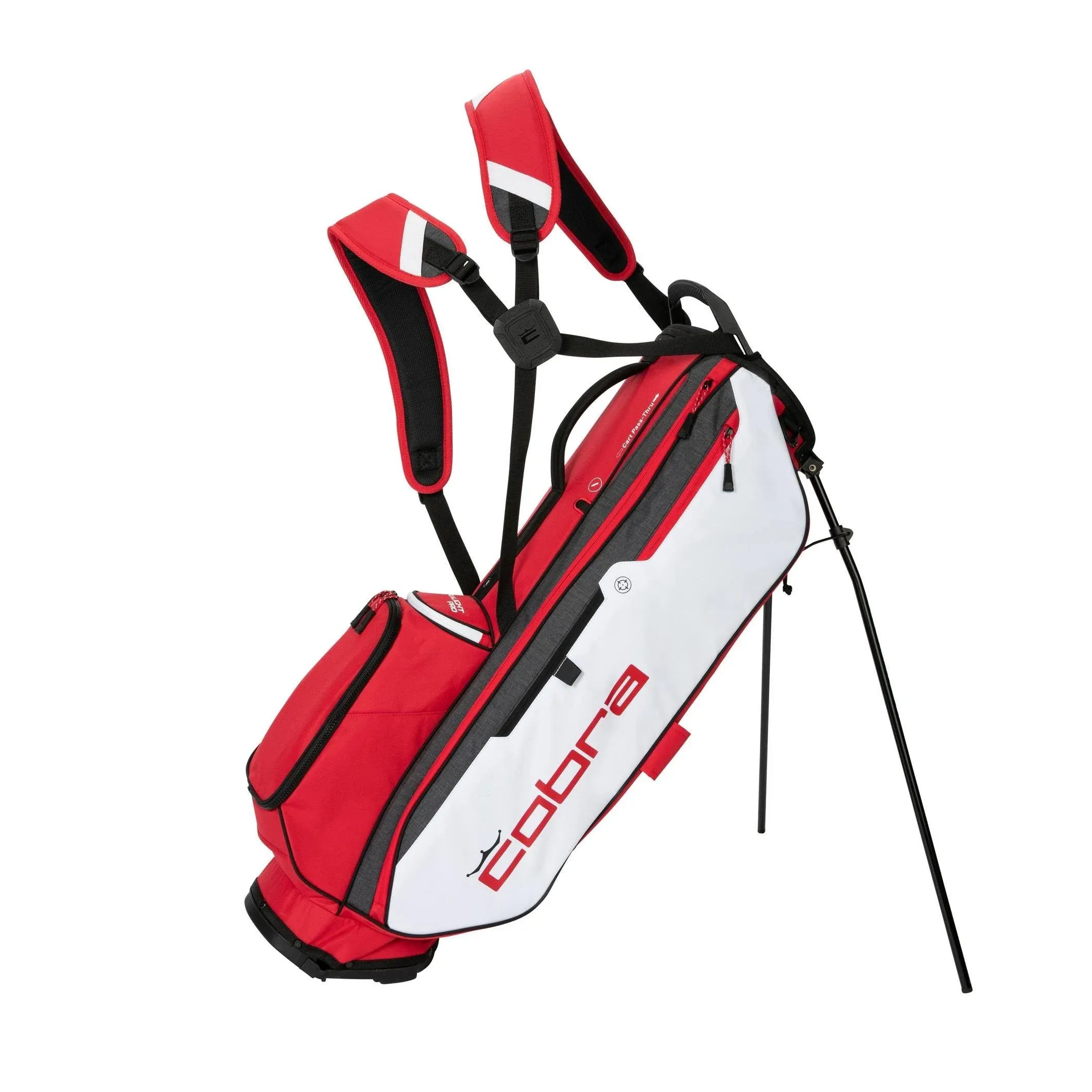 Cobra Ultralight Pro Golf Stand Bag-Ski Patrol-Black