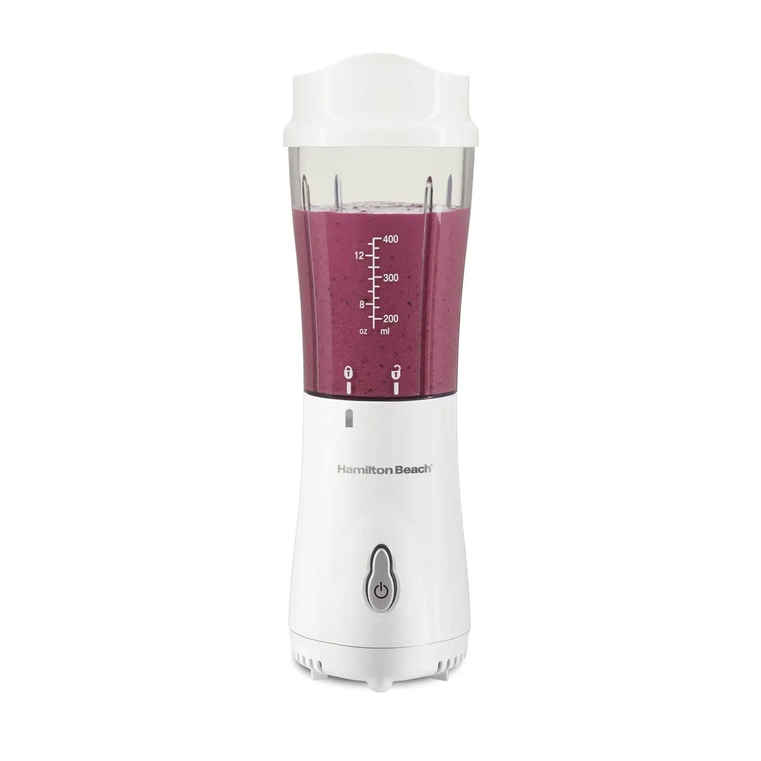 Hamilton Beach Blender, Single Serve, with Travel Lid