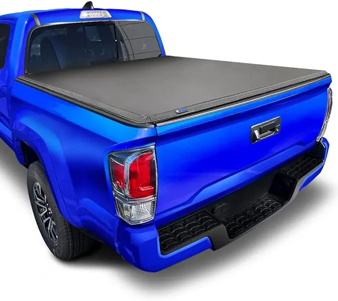 Tyger Auto T3 Soft Tri-fold Truck Bed Tonneau Cover Compatible with 2024-2025 Toyota Tacoma | 5' (60") Bed | TG-BC3T1204