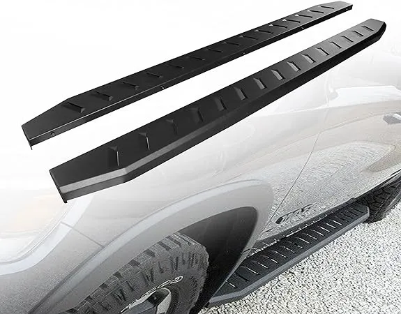 ONine 6 Inch Black Running Boards