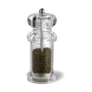 Cole & Mason 505 Clear Acrylic Pepper Mill