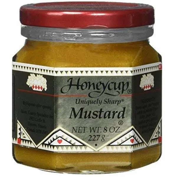 Honeycup Mustard - 8 Ounces (Pack of 3)