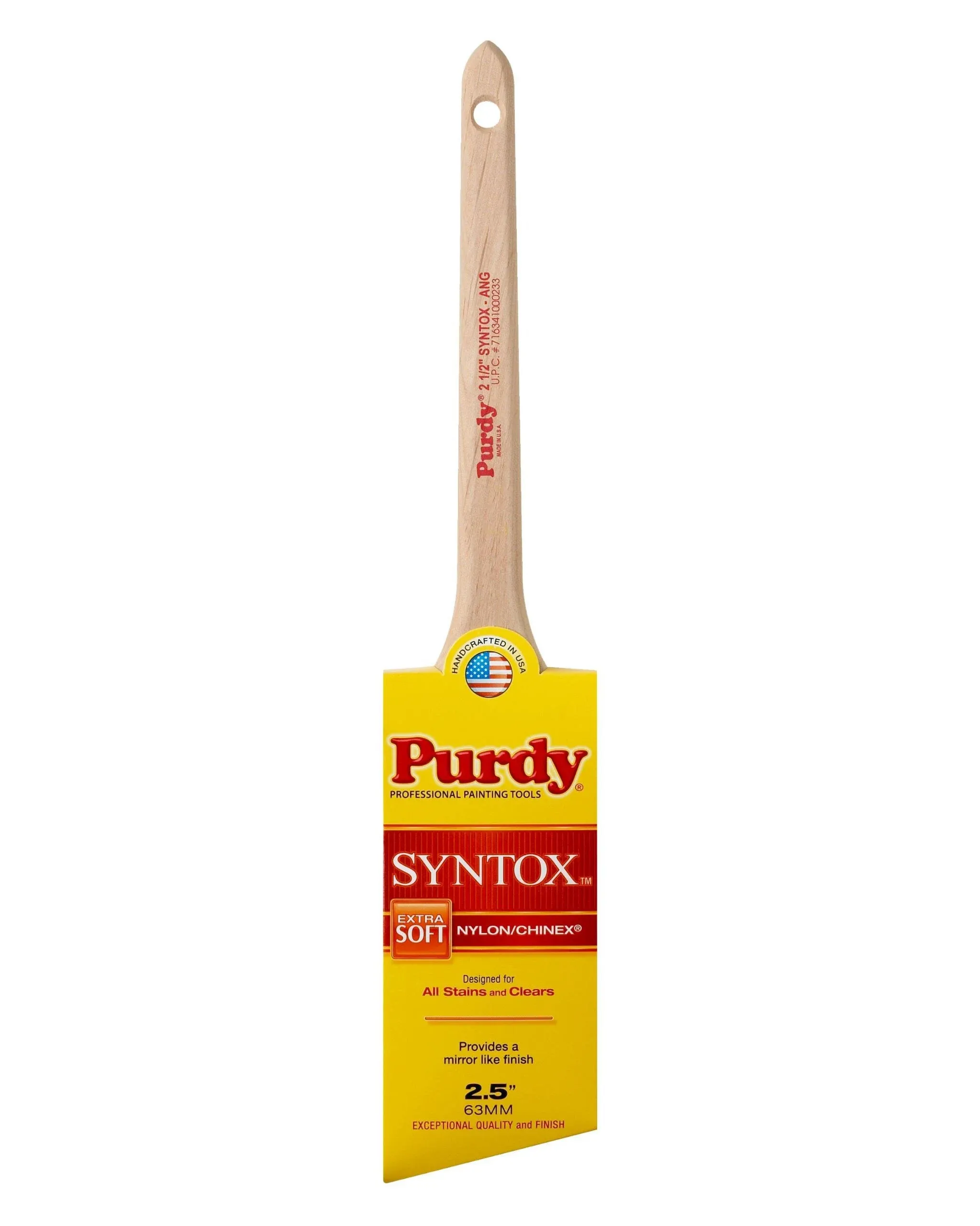 Purdy Syntox Angular 2 in. Extra Soft Angle Trim Paint Brush