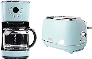 Haden Heritage 12-Cup Programmable Coffee Maker - Turquoise - Blue