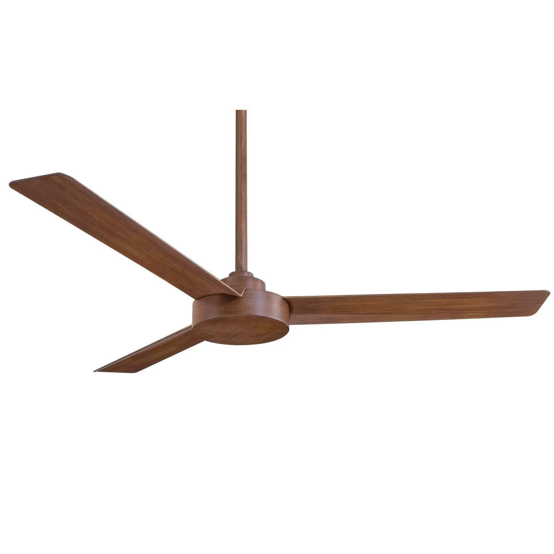 MINKA-AIRE F624-DK Roto XL 62" 3-Blades Ceiling Fan in Distressed Koa Finish with Distressed Koa Blades