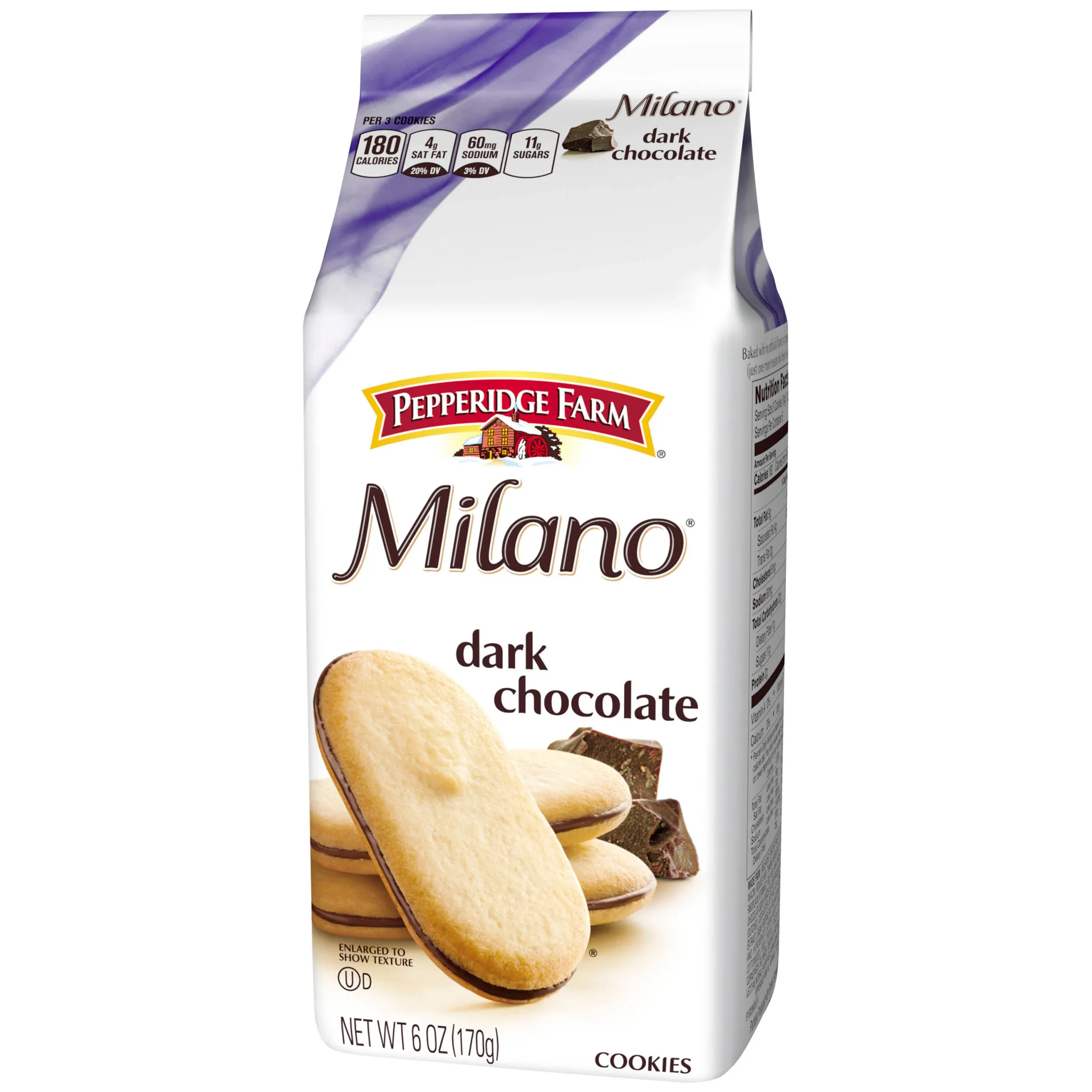 Pepperidge Farm Milano Galletas de chocolate negro 22.5 onzas