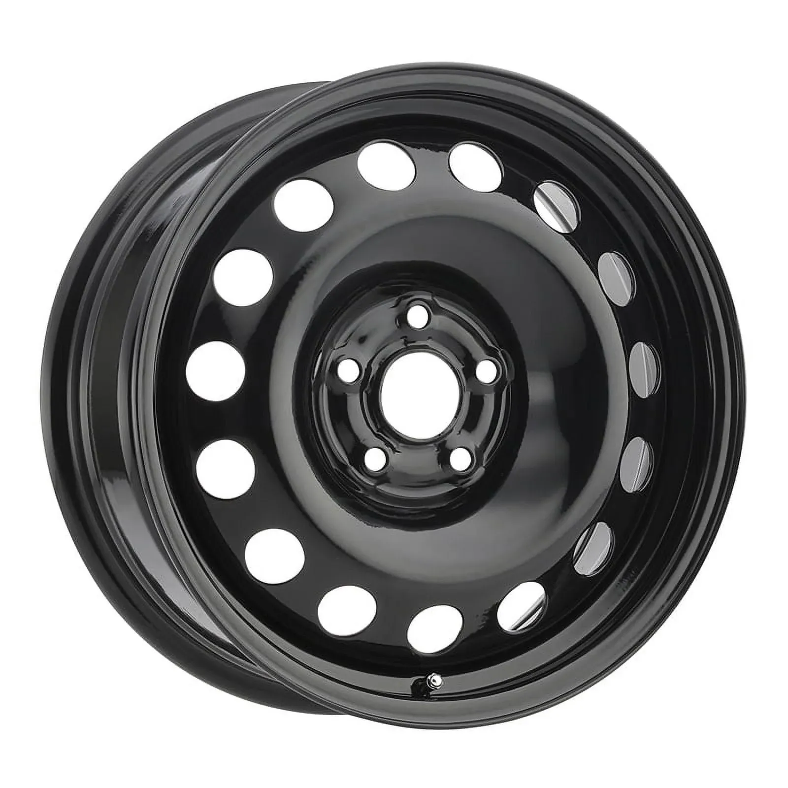 VISION 17" Inch 5x120 Wheel Rim SW60 Snow 17X6.5 +42 Black