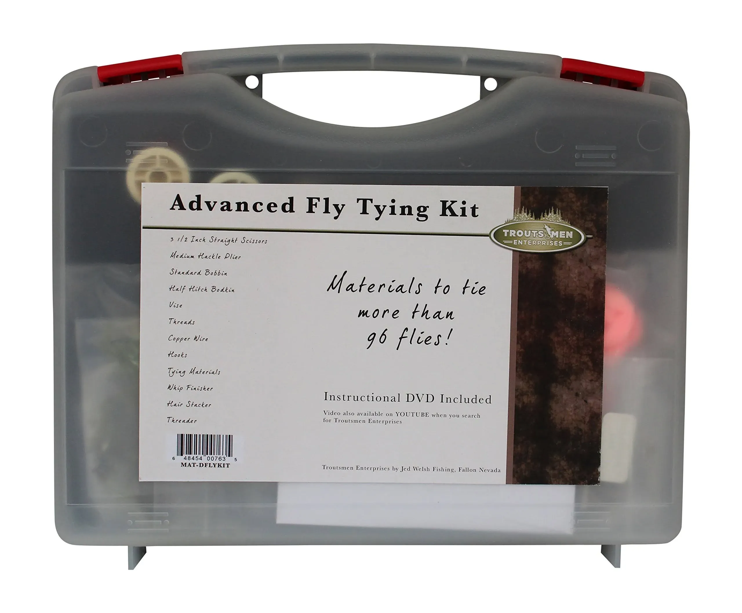 Jed Welsh Fishing Advanced Fly Tying Kit