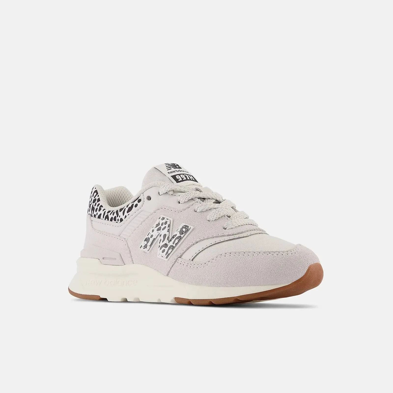 New Balance Kids' 997H - Grey/White (Size 5.5)