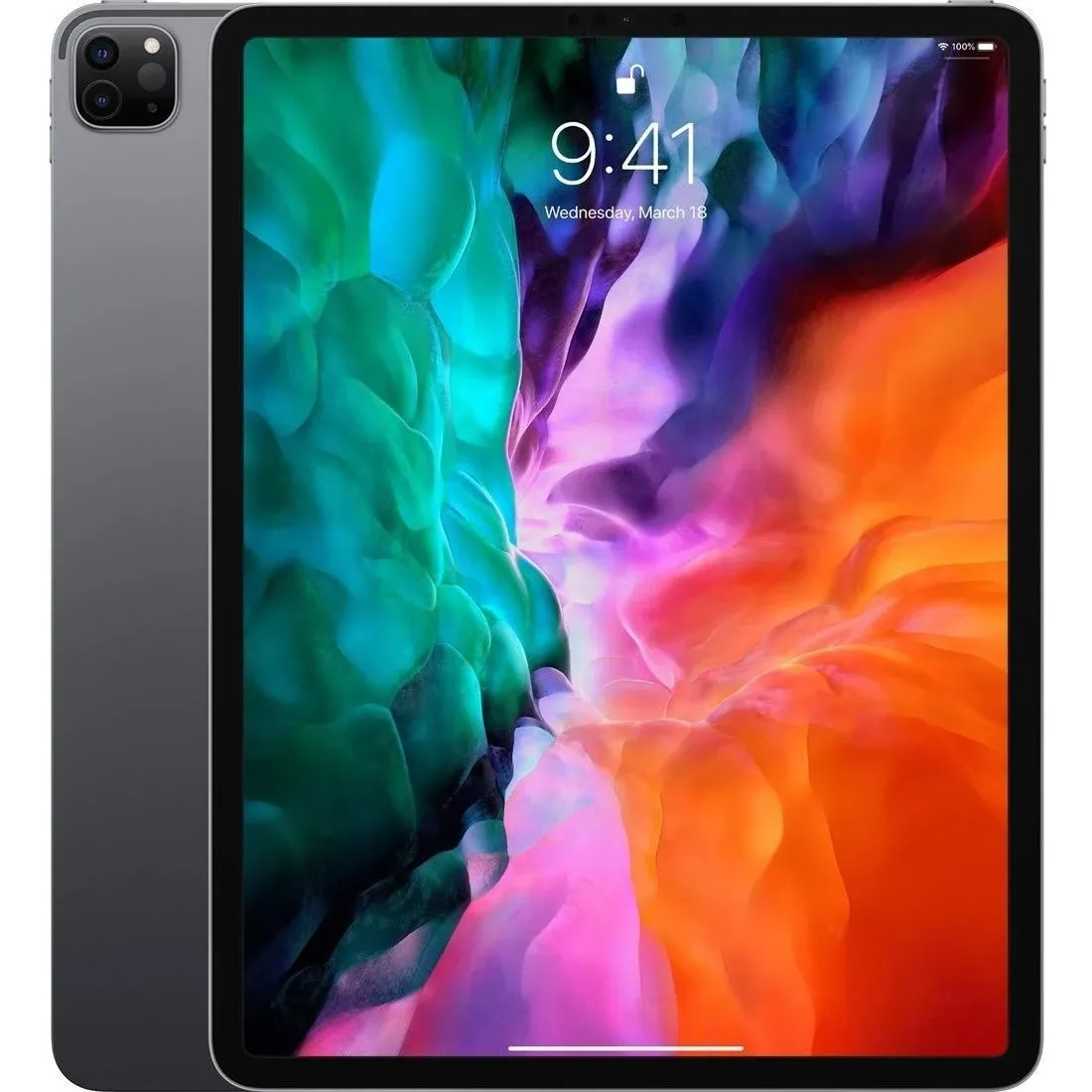 2020 Apple iPad Pro (12.9-inch, Wi-Fi, 256GB) - Silver (Renewed)