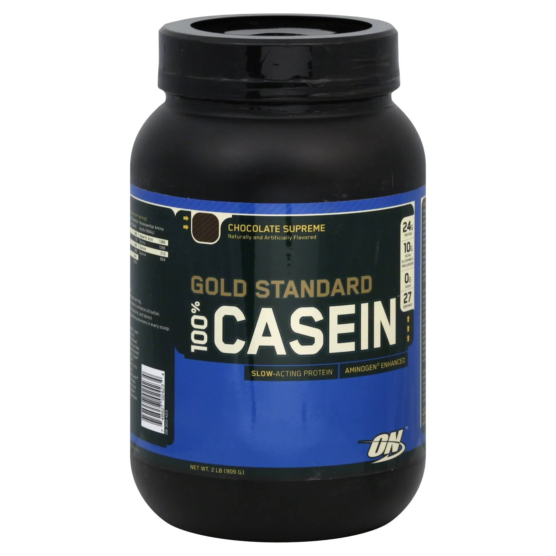 Optimum Nutrition Gold Standard 100% Micellar Casein Protein Powder, Slow Digesting, Helps Keep You Full, Overnight Muscle Recovery, Cookies and Cream, 1.81 Pound (Packaging May Vary)