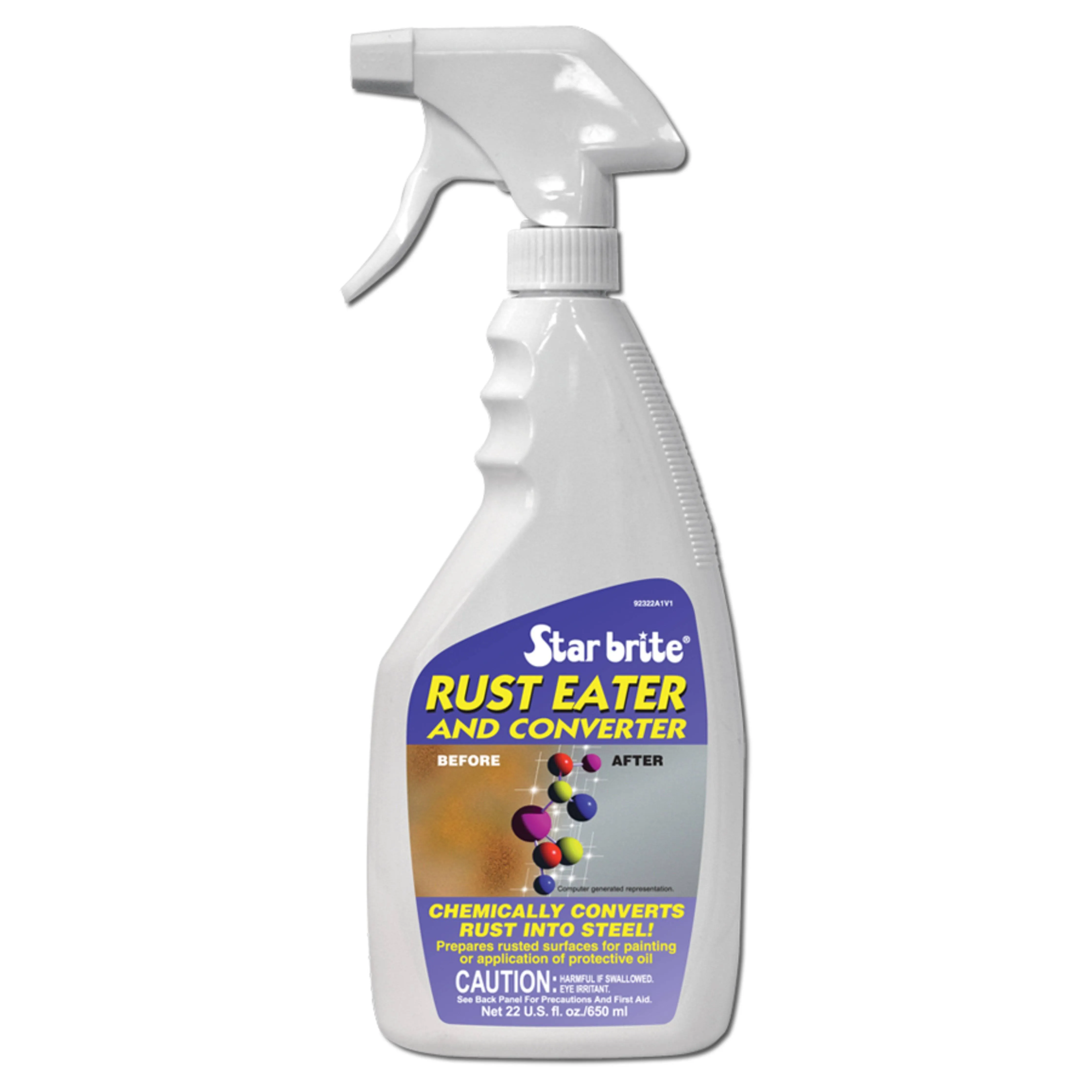 Star brite Rust Eater &amp; Converter - Chemically Converts Rust Into Steel