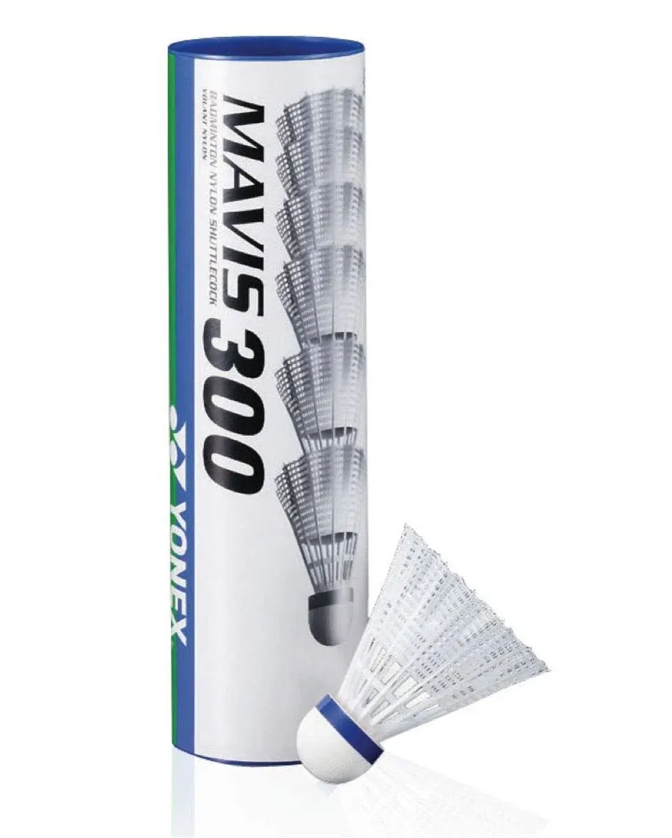 Yonex Mavis 300 Nylon Badminton Shuttlecock (White)