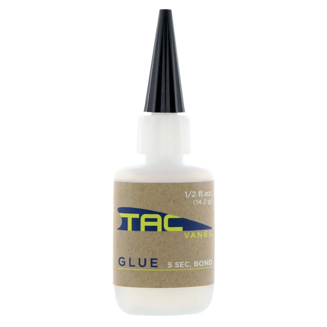 TAC Fletching Glue for Use with All TAC Vanes 1 Fl. Ounce Bottle