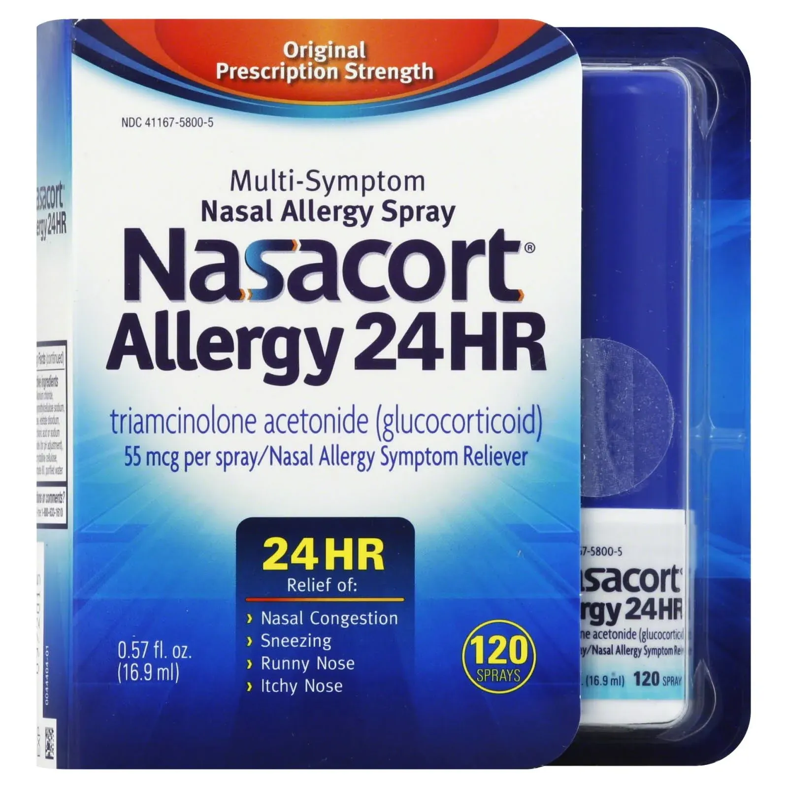 Nasacort Allergy 24 Hour Spray - 120 count