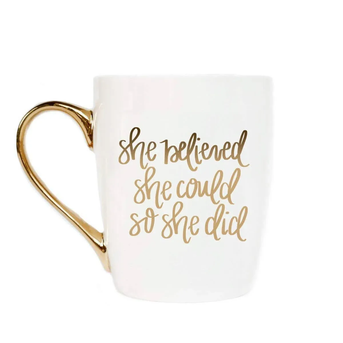 She Believed She Could So She Did 16oz. Coffee Mug