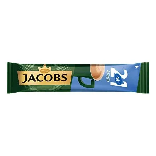 Jacobs 2 in 1 Unsweetened Instant Coffee 40 Sticks