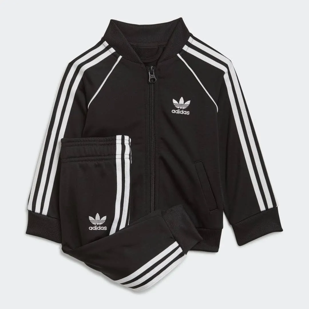 adidas Kids Adicolor SST Track Suit Rose Tone