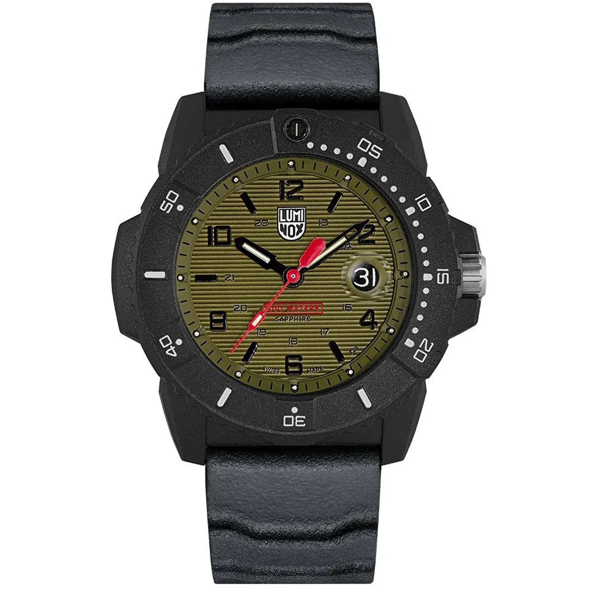 Luminox 3617.SET Men's Navy Seal 3600 Series Green Dial Strap Watch