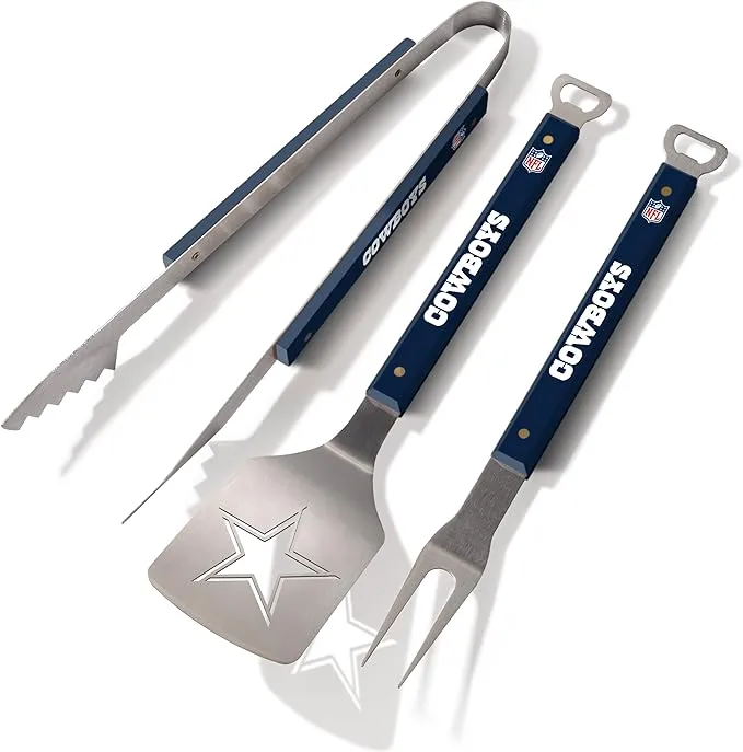 YouTheFan NFL Spirit Series 3-Piece BBQ Set