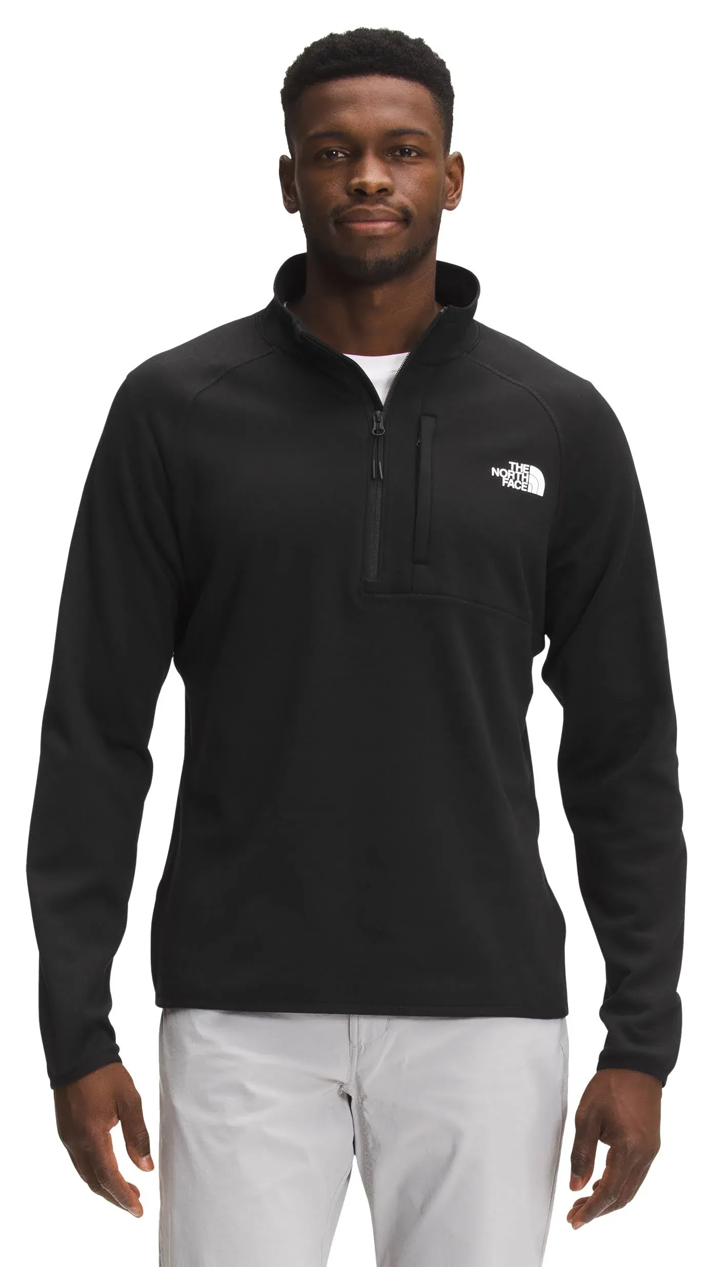 The North Face Canyonlands Men's 1/2 Zip - TNF Black - XL