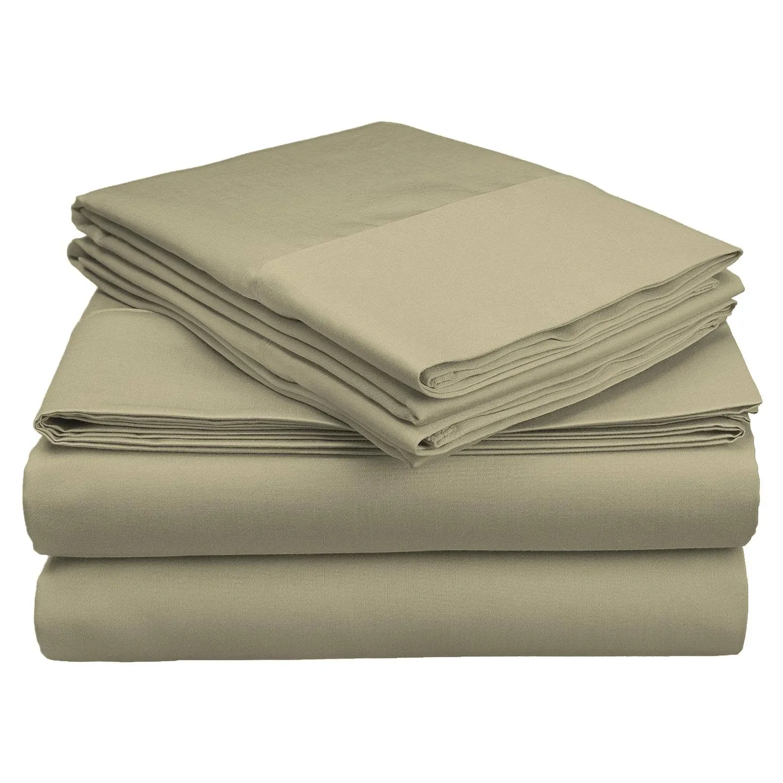 Superior Egyptian Cotton 700 Thread Count Deep Pocket Bed Sheet Set Sage ...