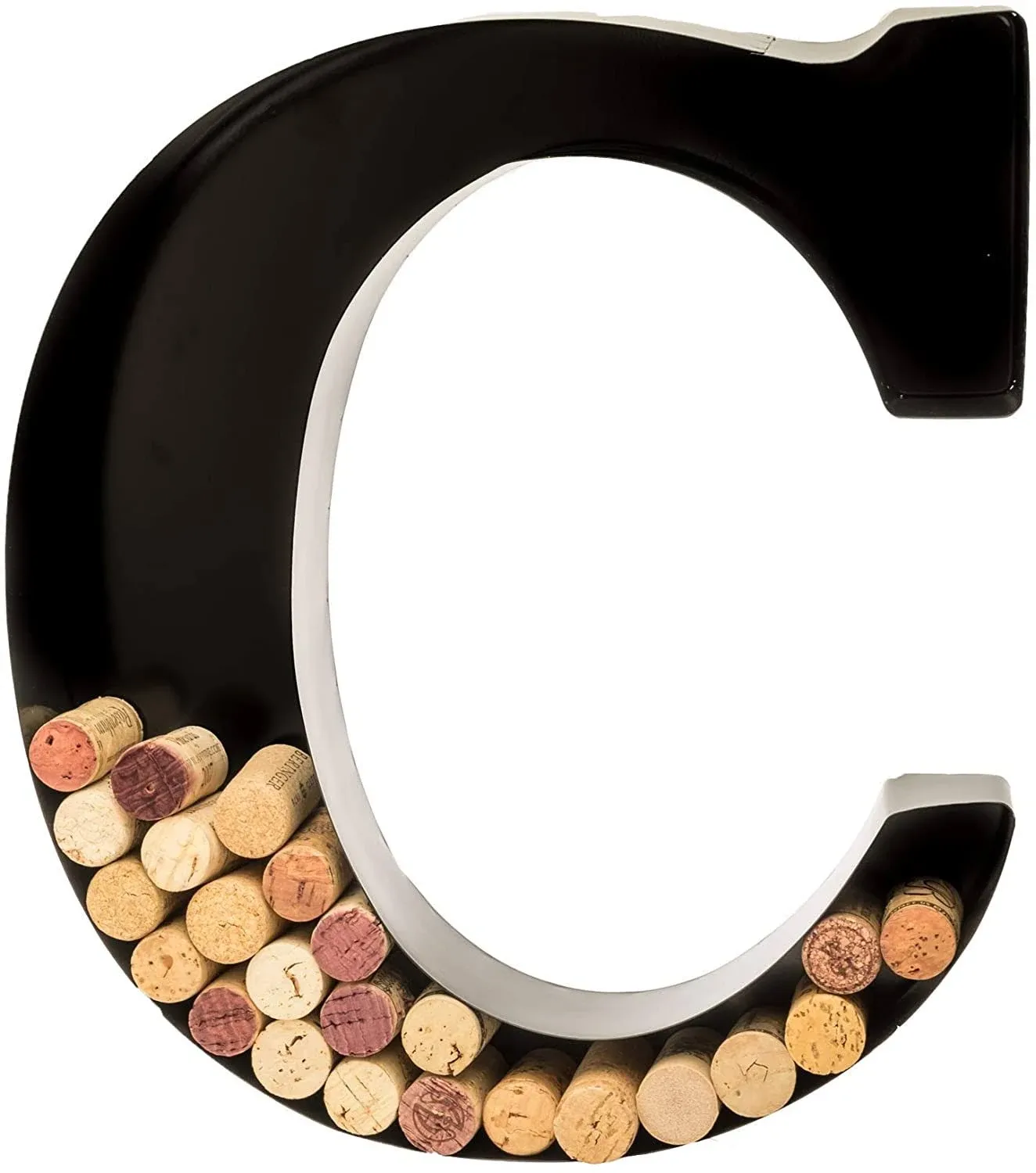 Metal Wine Cork Holder - Letters A to Z | Modern Housewarming Gift Home Bar D...