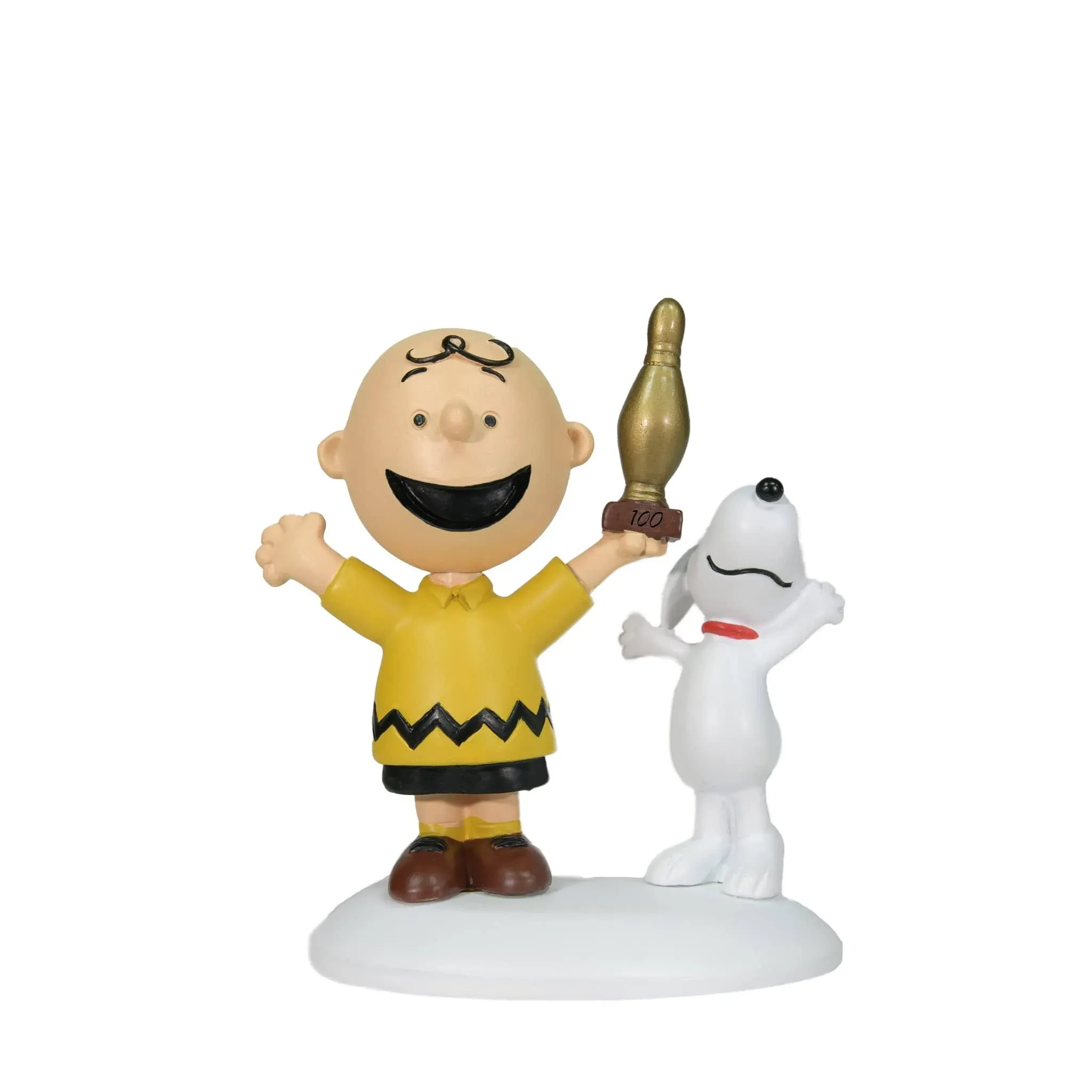 Department 56 Charlie Brown Breaks 100 Peanuts Village Figurine