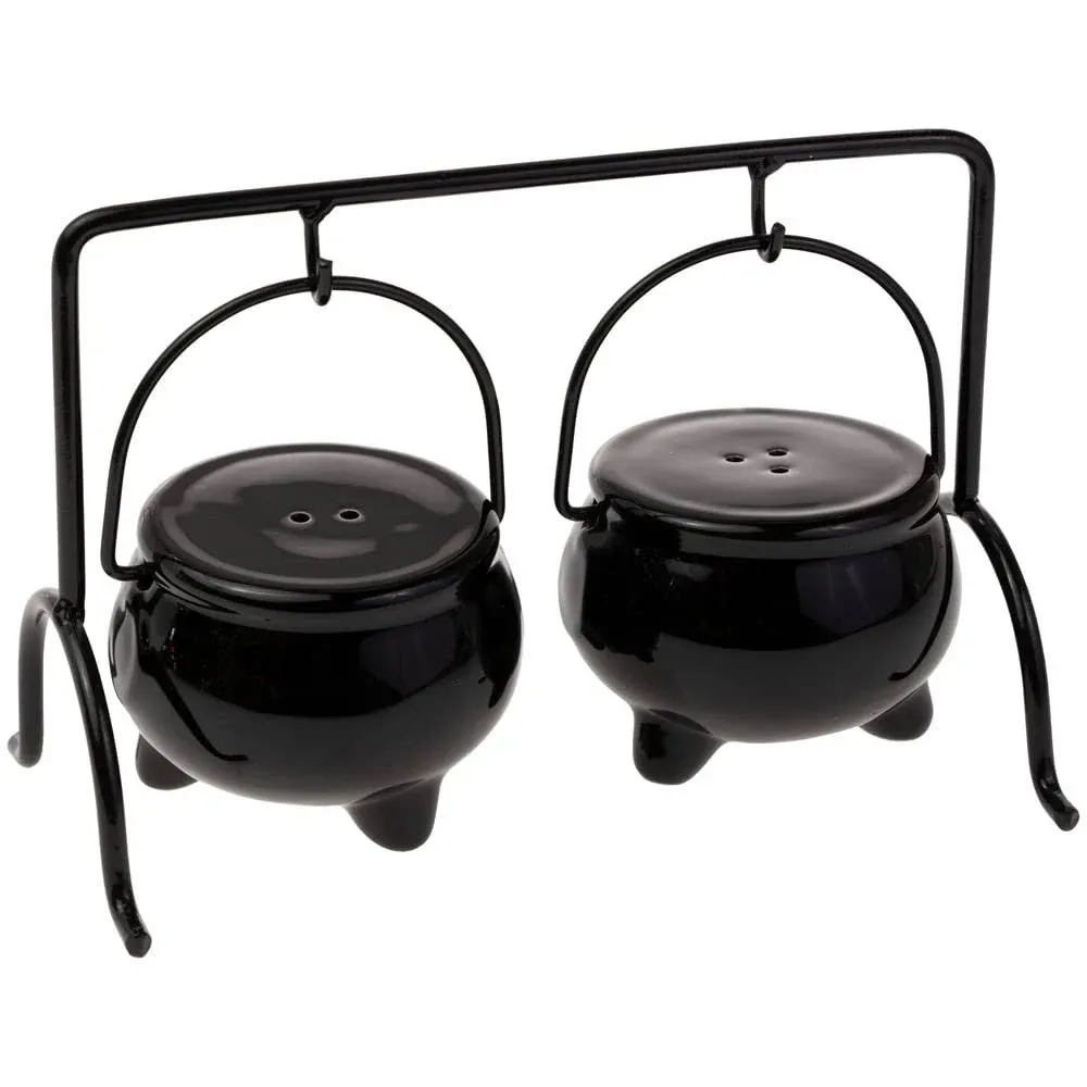 Boston International Salt & Pepper Set Cauldron