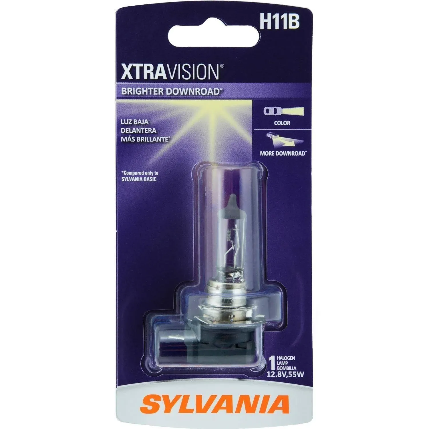 Sylvania XtraVision Headlight Bulb H11B-XV