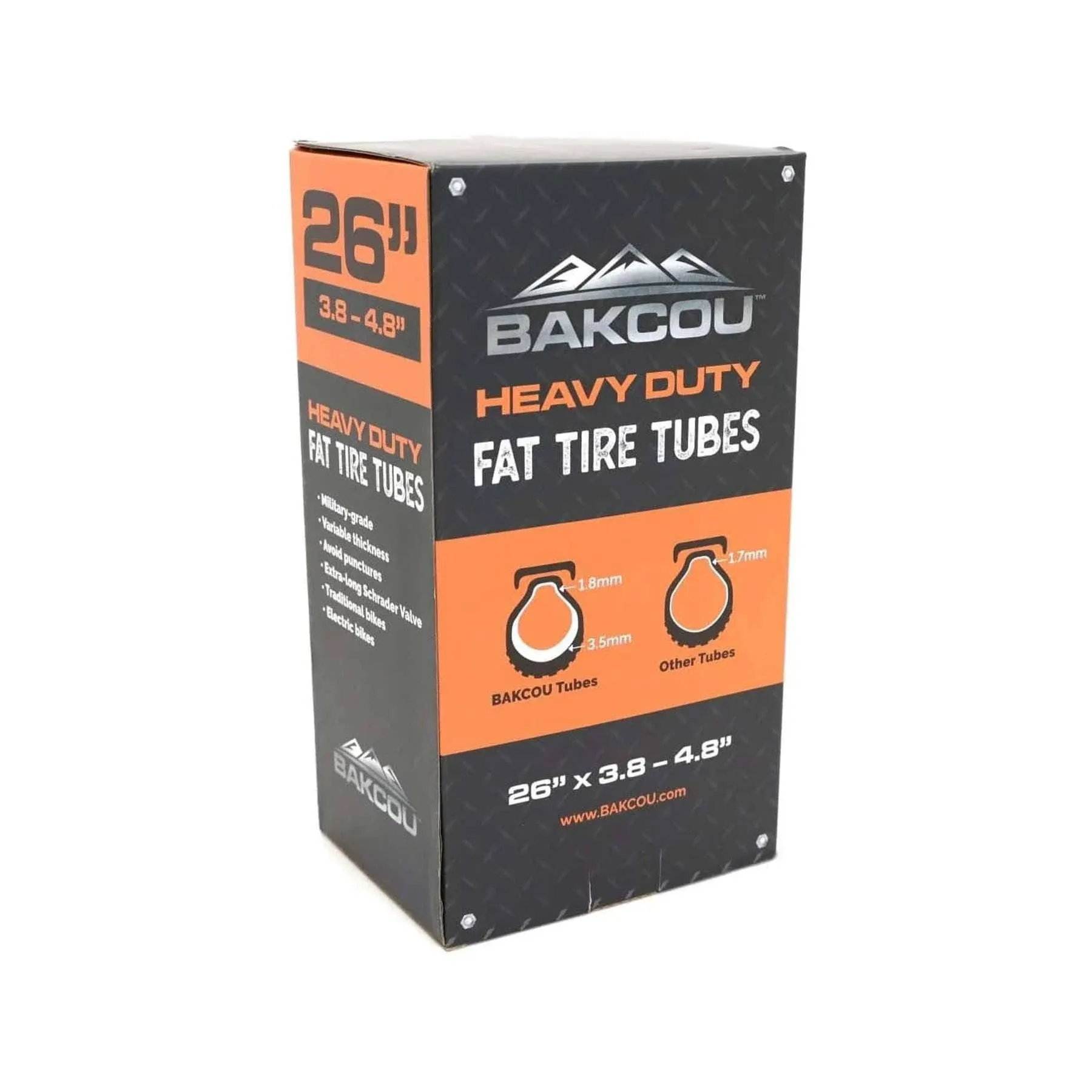 Bakcou Heavy Duty Fat Tire Tube