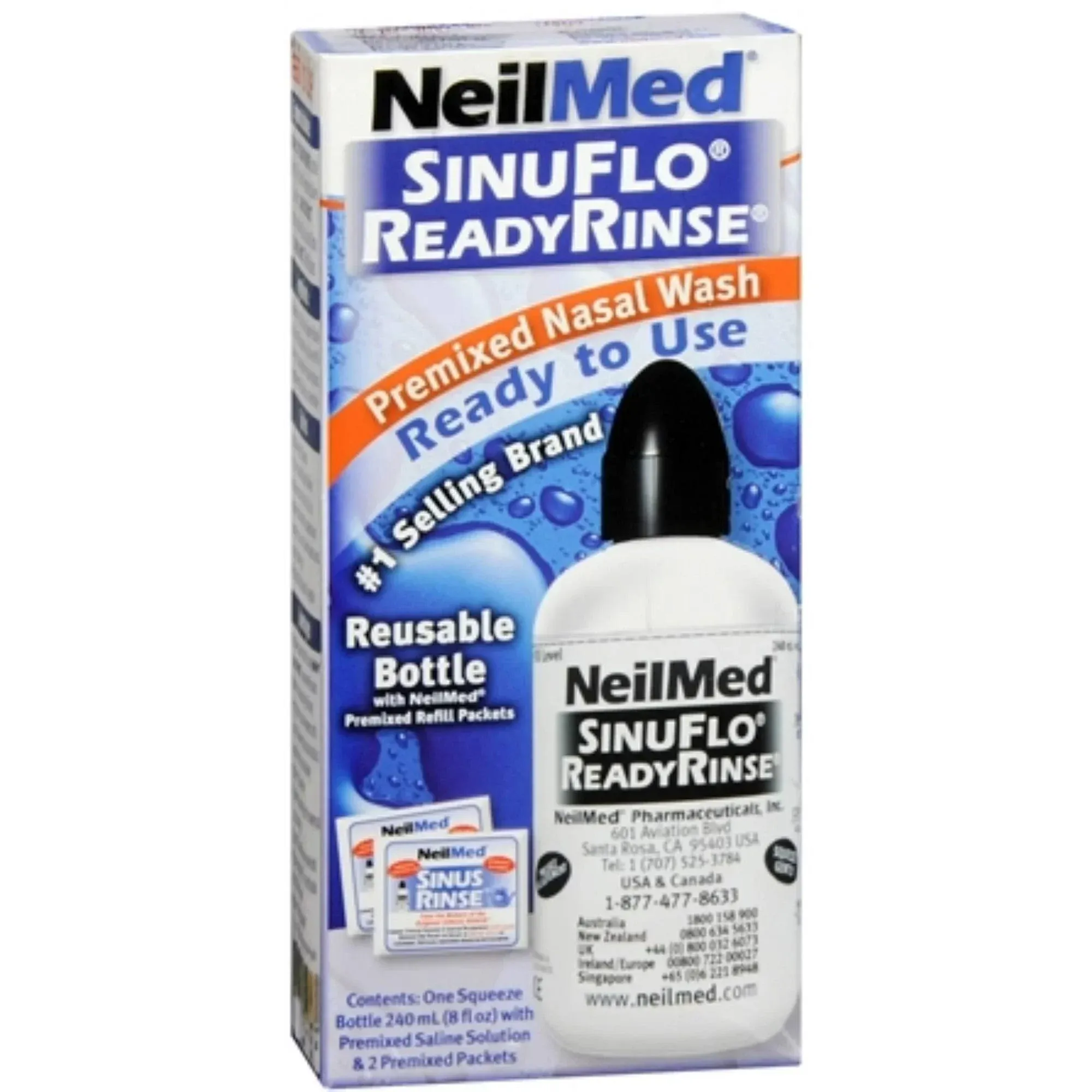 Neilmed SinuFlo ReadyRinse Premixed Nasal Wash