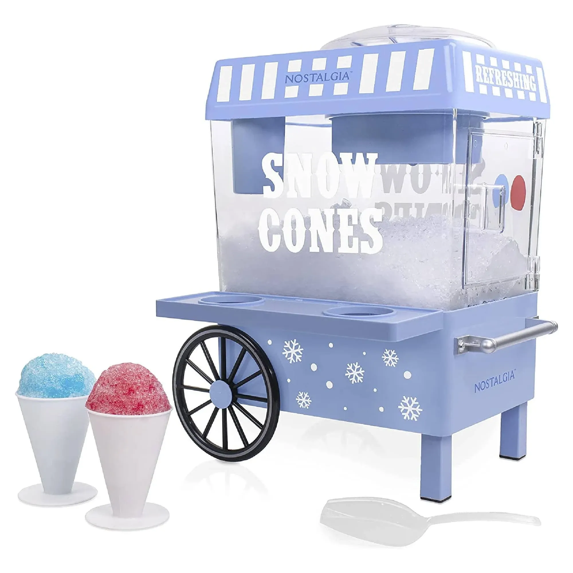 Nostalgia Snow Cone Maker Blue