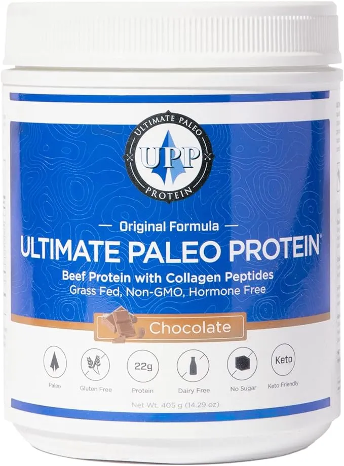 Ultimate Paleo Protein Powder Chocolate, 14.3 oz | CVS