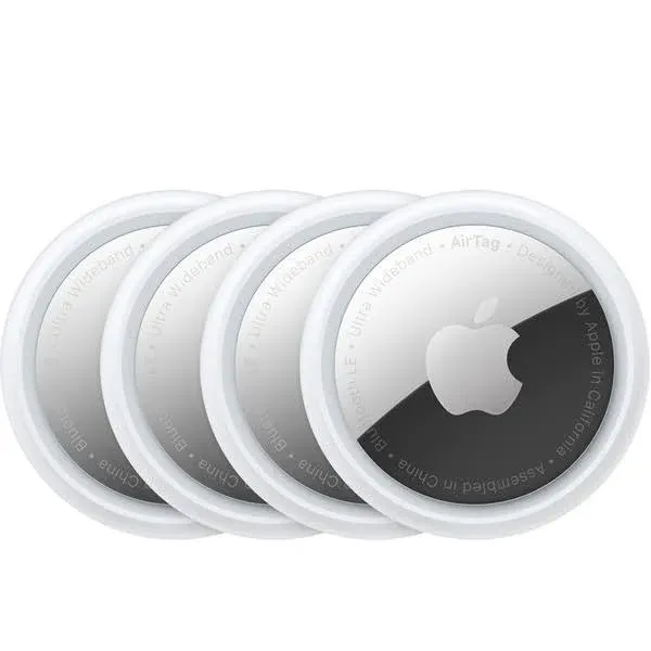 Apple AirTag - 4 Pack, Item Tracker with Apple Find My