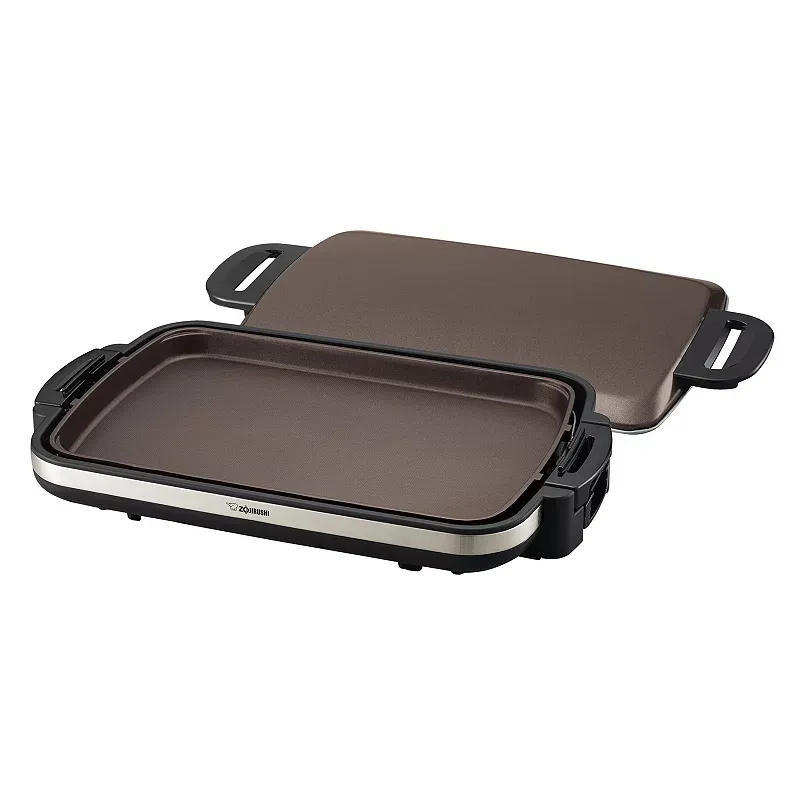 Zojirushi EA-DCC10 Gourmet Sizzler Electric Griddle,Stainless Brown Extra Large